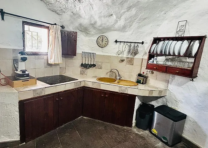 Casa Cueva Hondo Altos De منزل ريفي Gáldar